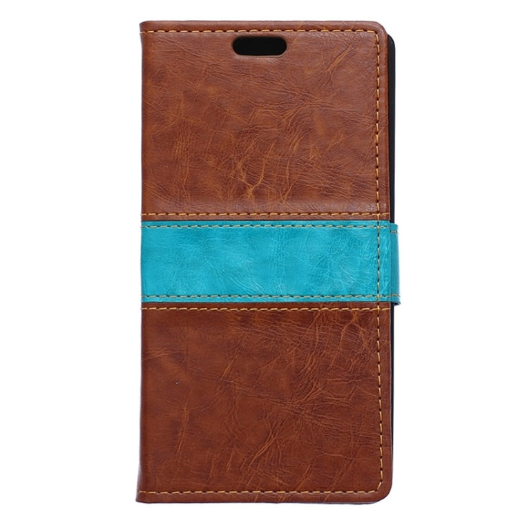 Crazy Horse Texture Horizontal Flip Color Matching Leather Case with Card Slots & Wallet & Holder for HTC Desire 626