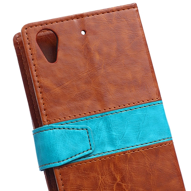 Crazy Horse Texture Horizontal Flip Color Matching Leather Case with Card Slots & Wallet & Holder for HTC Desire 626
