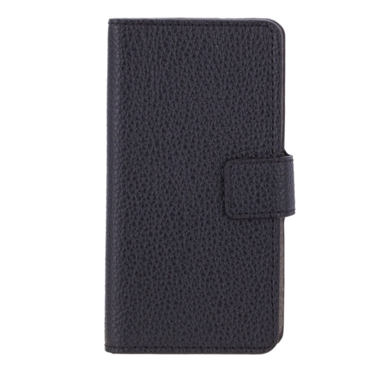 Litchi Texture Horizontal Flip Leather Case with Holder & Card Slots & Wallet for LG Leon / C40