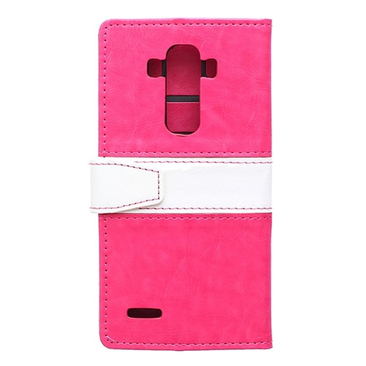 Crazy Horse Texture Horizontal Flip Color Matching Leather Case with Card Slots & Wallet & Holder for LG G4
