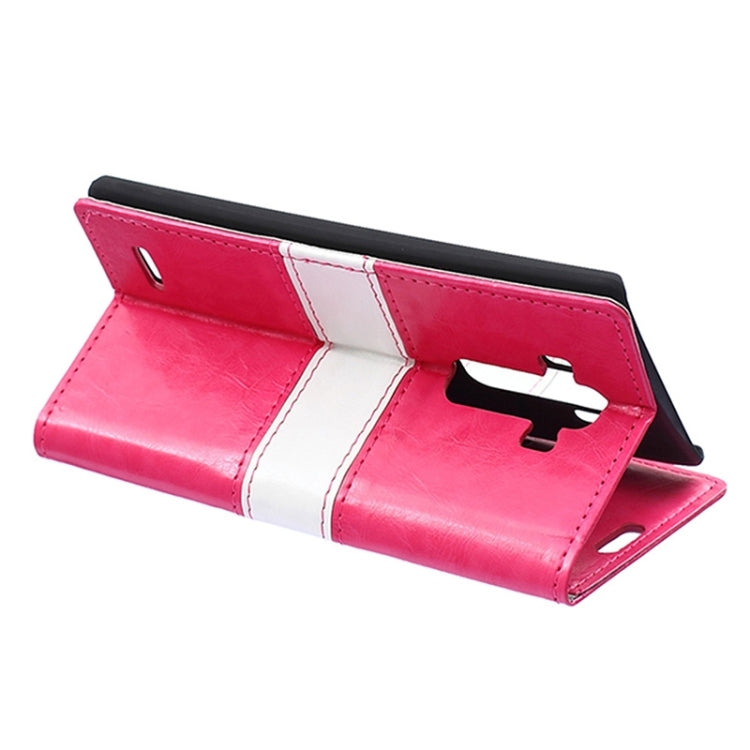 Crazy Horse Texture Horizontal Flip Color Matching Leather Case with Card Slots & Wallet & Holder for LG G4
