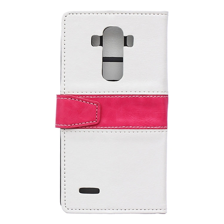 Crazy Horse Texture Horizontal Flip Color Matching Leather Case with Card Slots & Wallet & Holder for LG G4