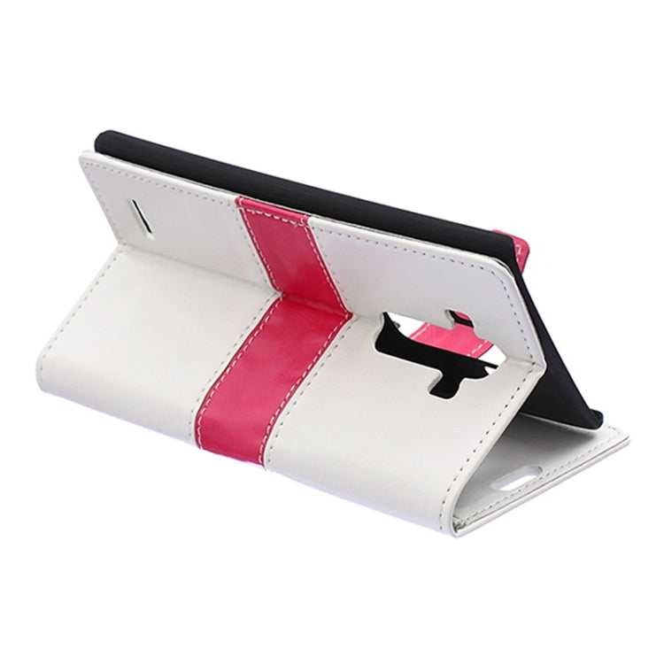 Crazy Horse Texture Horizontal Flip Color Matching Leather Case with Card Slots & Wallet & Holder for LG G4