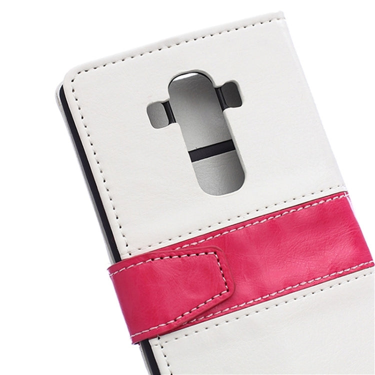 Crazy Horse Texture Horizontal Flip Color Matching Leather Case with Card Slots & Wallet & Holder for LG G4