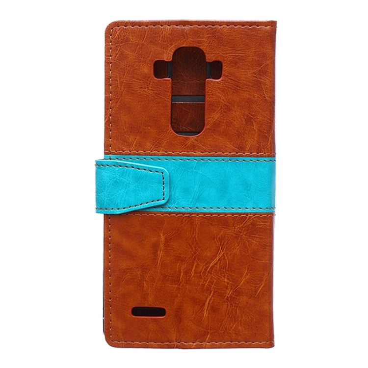 Crazy Horse Texture Horizontal Flip Color Matching Leather Case with Card Slots & Wallet & Holder for LG G4