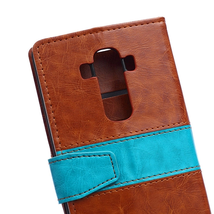 Crazy Horse Texture Horizontal Flip Color Matching Leather Case with Card Slots & Wallet & Holder for LG G4