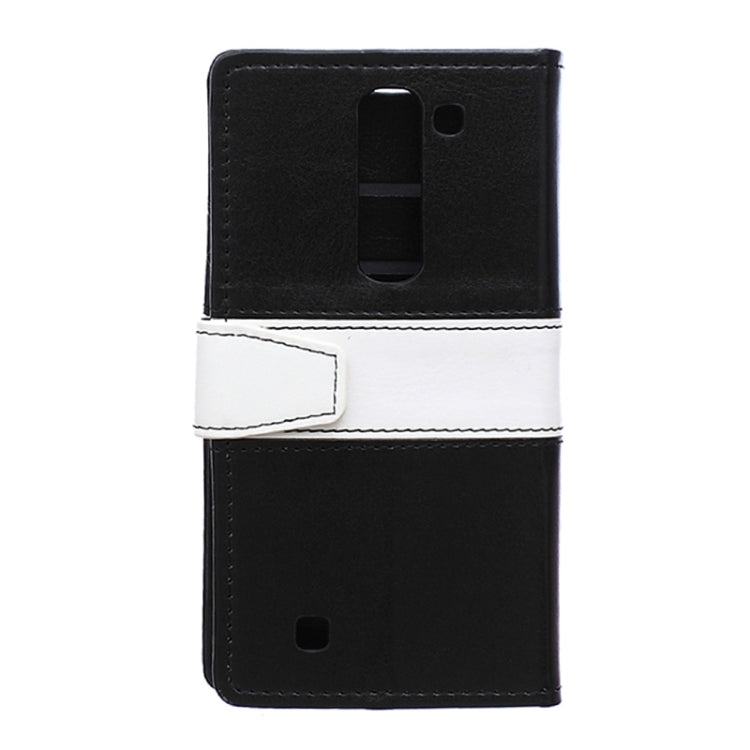 Crazy Horse Texture Horizontal Flip Color Matching Leather Case with Card Slots & Wallet & Holder for LG Magna