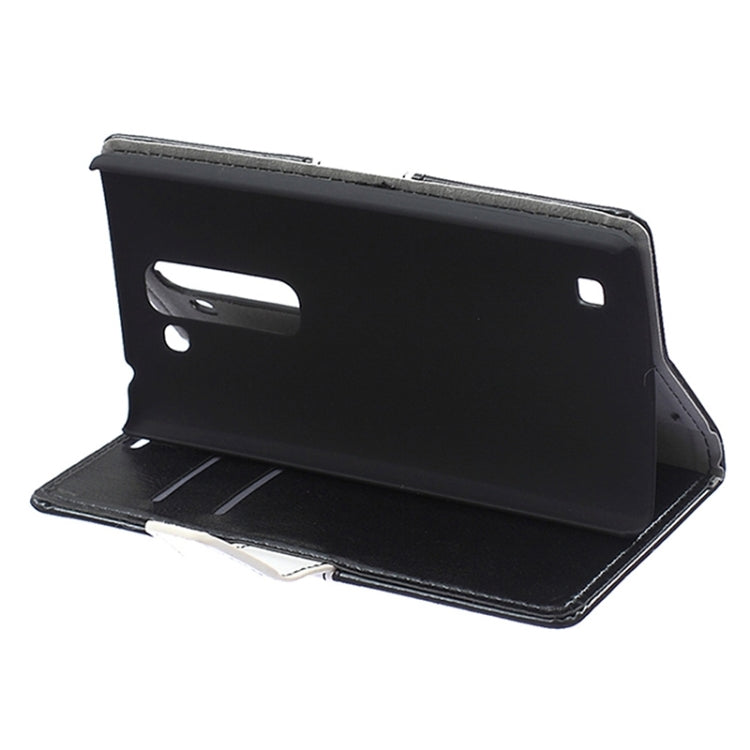 Crazy Horse Texture Horizontal Flip Color Matching Leather Case with Card Slots & Wallet & Holder for LG Magna