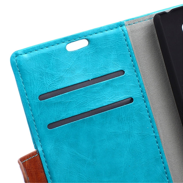 Crazy Horse Texture Horizontal Flip Color Matching Leather Case with Card Slots & Wallet & Holder for LG Magna