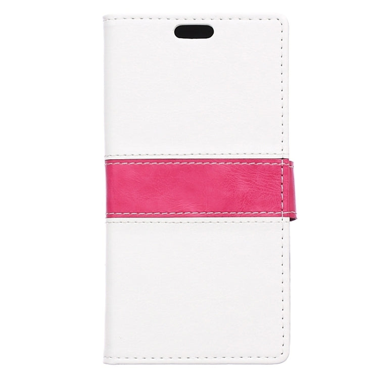 Crazy Horse Texture Horizontal Flip Color Matching Leather Case with Card Slots & Wallet & Holder for LG Magna