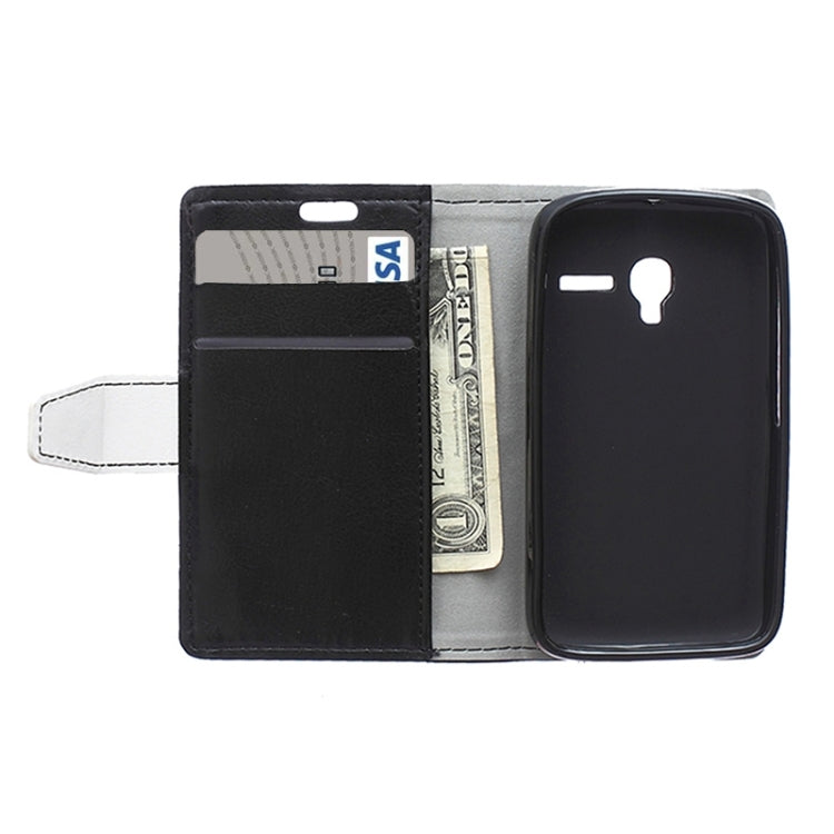 Crazy Horse Texture Horizontal Flip Color Matching Leather Case with Card Slots & Wallet & Holder for Alcatel OneTouch Pixi 3 / OT4009D