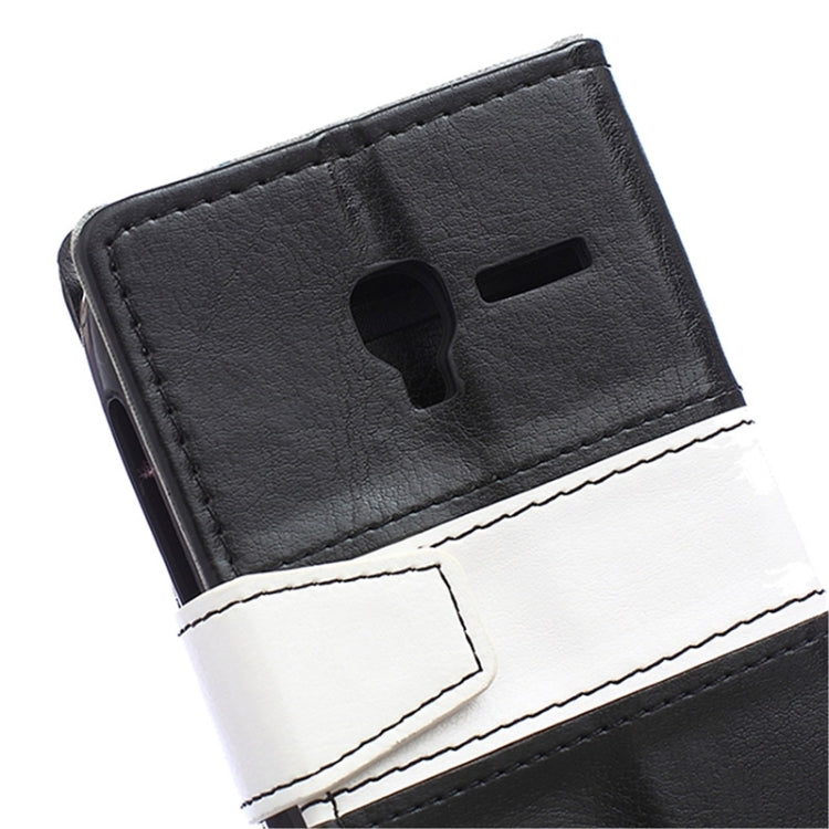 Crazy Horse Texture Horizontal Flip Color Matching Leather Case with Card Slots & Wallet & Holder for Alcatel OneTouch Pixi 3 / OT4009D