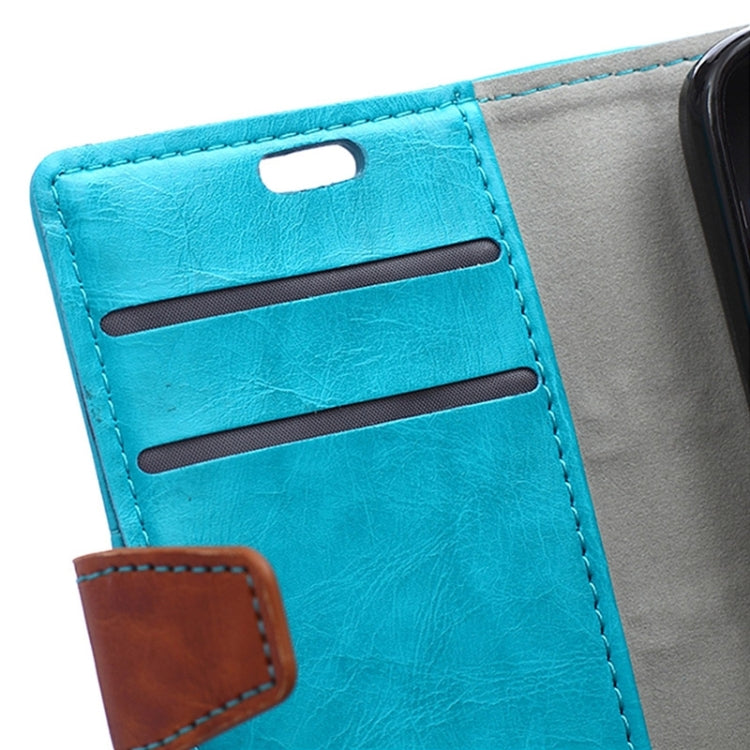 Crazy Horse Texture Horizontal Flip Color Matching Leather Case with Card Slots & Wallet & Holder for Alcatel OneTouch Pixi 3 / OT4009D