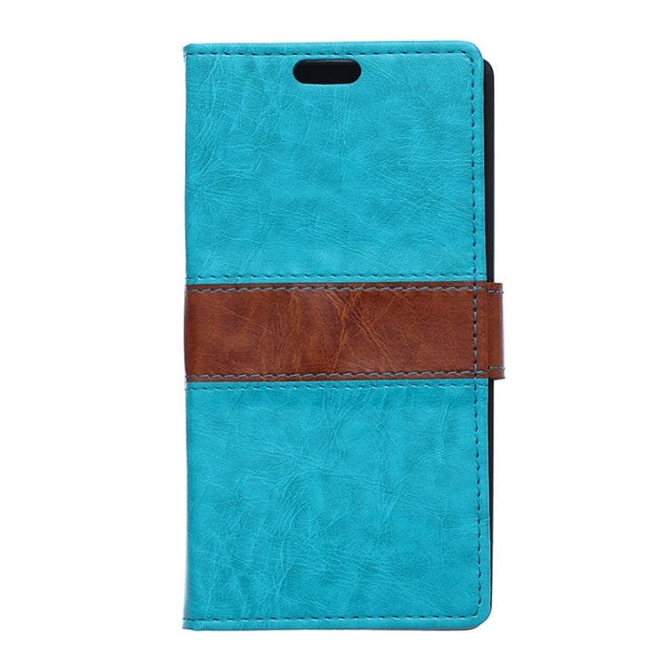 Crazy Horse Texture Horizontal Flip Color Matching Leather Case with Card Slots & Wallet & Holder for Huawei Y360