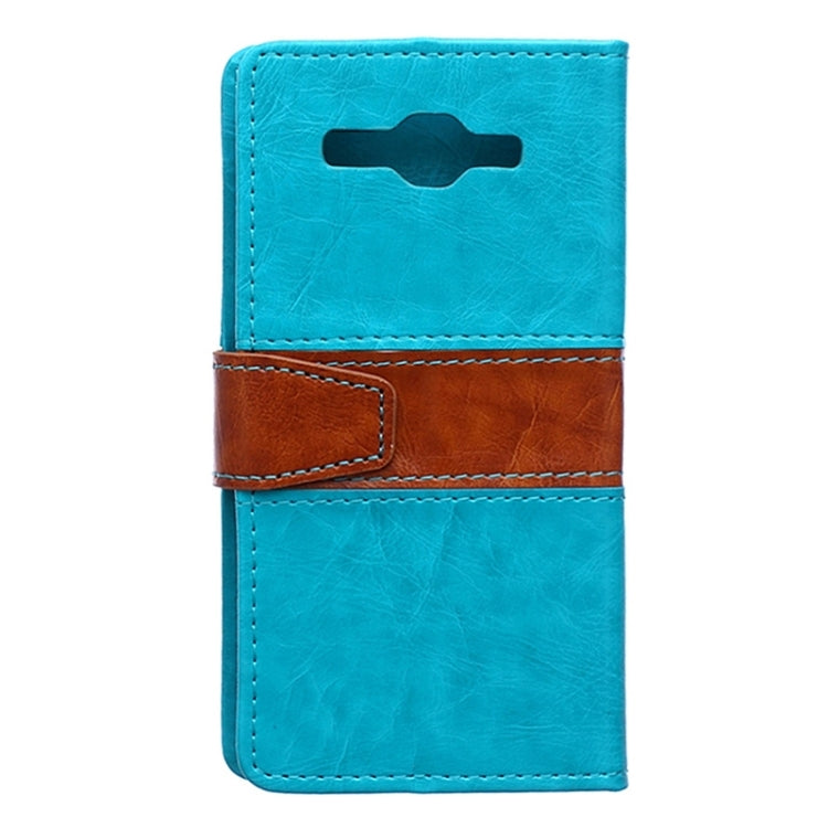 Crazy Horse Texture Horizontal Flip Color Matching Leather Case with Card Slots & Wallet & Holder for Huawei Ascend Y520