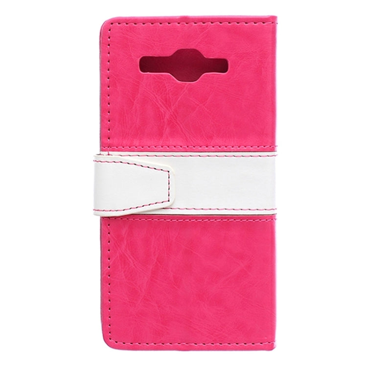 Crazy Horse Texture Horizontal Flip Color Matching Leather Case with Card Slots & Wallet & Holder for Huawei Ascend Y520