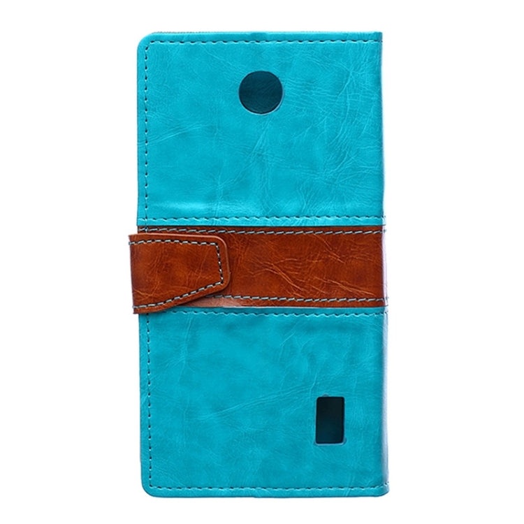 Crazy Horse Texture Horizontal Flip Color Matching Leather Case with Card Slots & Wallet & Holder for Huawei Ascend Y635