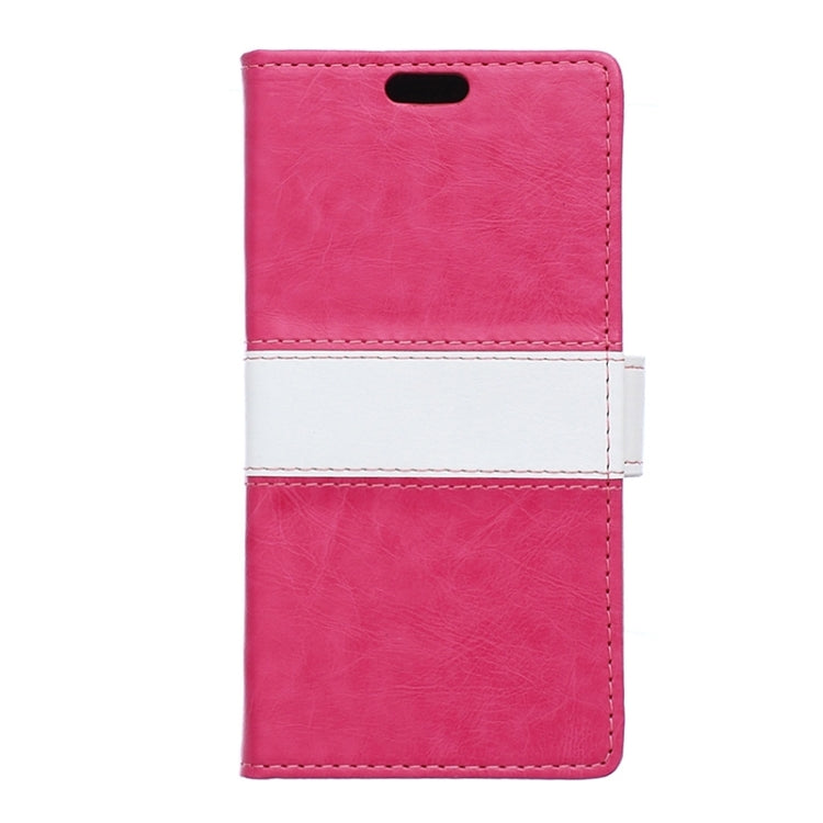 Crazy Horse Texture Horizontal Flip Color Matching Leather Case with Card Slots & Wallet & Holder for Huawei Ascend Y635