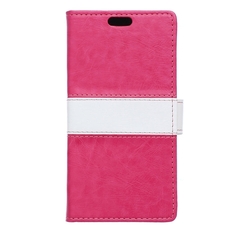 Crazy Horse Texture Horizontal Flip Color Matching Leather Case with Card Slots & Wallet & Holder for Microsoft Lumia 430