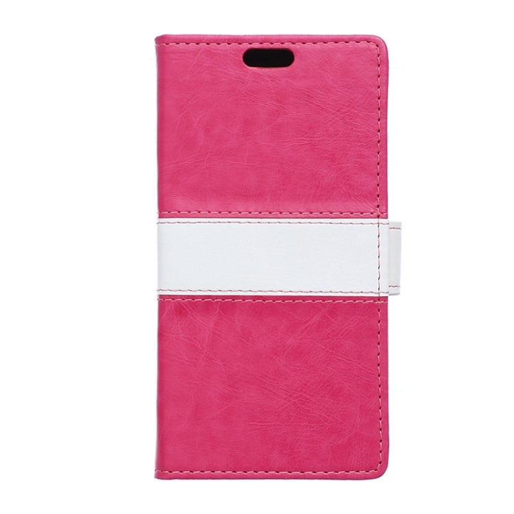 Crazy Horse Texture Horizontal Flip Color Matching Leather Case with Card Slots & Wallet & Holder for Microsoft Lumia 435