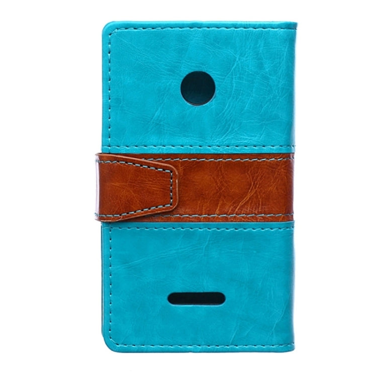 Crazy Horse Texture Horizontal Flip Color Matching Leather Case with Card Slots & Wallet & Holder for Microsoft Lumia 532