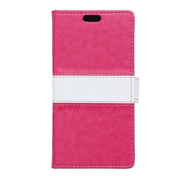 Crazy Horse Texture Horizontal Flip Color Matching Leather Case with Card Slots & Wallet & Holder for Microsoft Lumia 532