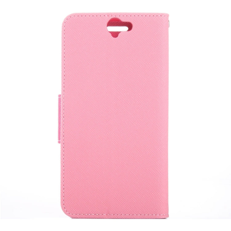 For HTC One A9 Color Matching Cross Texture Flip Leather Case with Holder & Card Slots & Wallet
