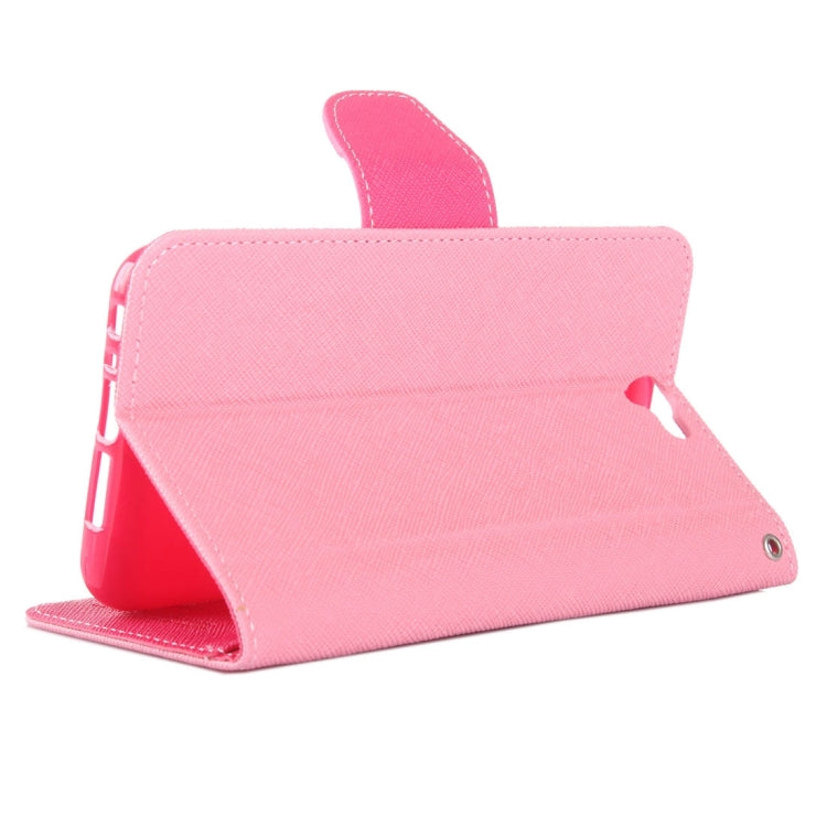 For HTC One A9 Color Matching Cross Texture Flip Leather Case with Holder & Card Slots & Wallet