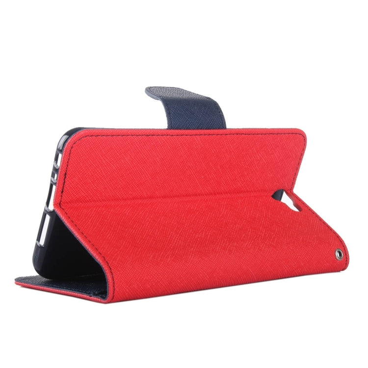 For HTC One A9 Color Matching Cross Texture Flip Leather Case with Holder & Card Slots & Wallet