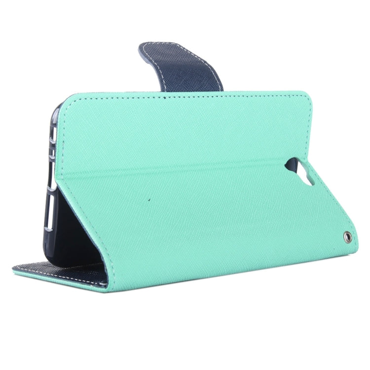 For HTC One A9 Color Matching Cross Texture Flip Leather Case with Holder & Card Slots & Wallet