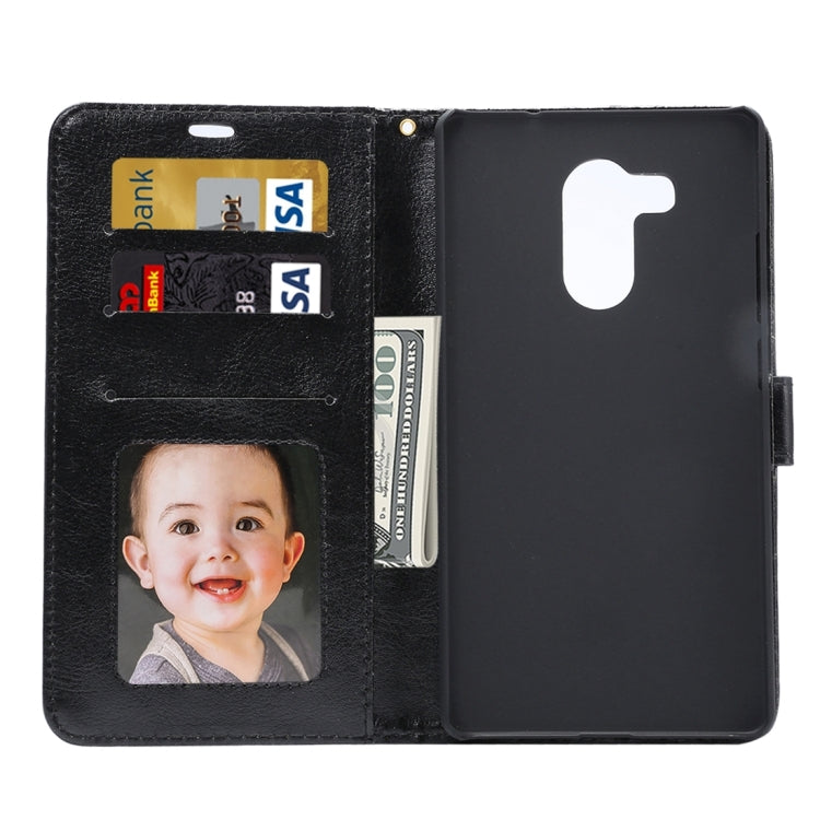 For Huawei Mate 8 Crazy Horse Texture Horizontal Flip Leather Case with Card Slots & Holder & Wallet & Photo Frame & Lanyard