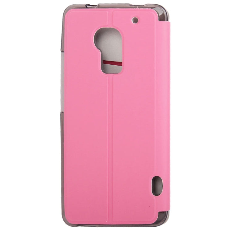 Brushed Texture Leather Case with Credit Card Slot & Holder for HTC One Max / T6 / 809d