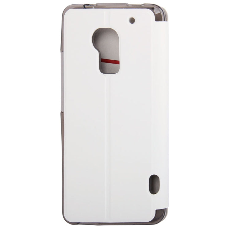 Brushed Texture Leather Case with Credit Card Slot & Holder for HTC One Max / T6 / 809d