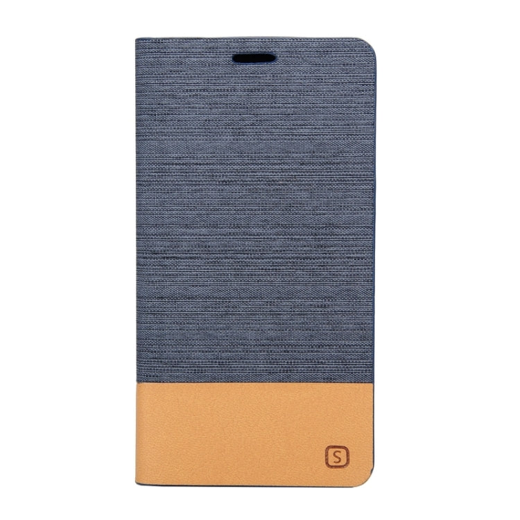 Horizontal Flip Canvas Leather Case with Card Slot & Holder for Asus Zenfone 2 ZE551ML