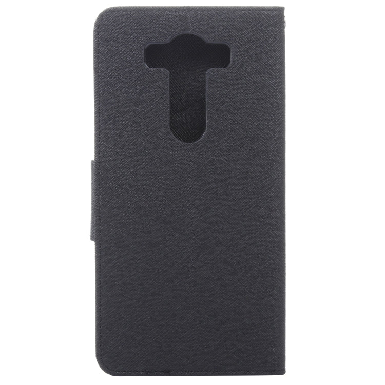Cross Texture Horizontal Flip Leather Case with Holder & Wallet & Card Slots for LG V10