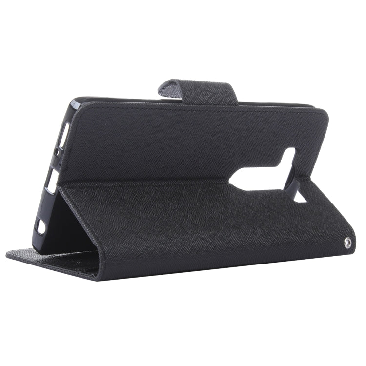 Cross Texture Horizontal Flip Leather Case with Holder & Wallet & Card Slots for LG V10