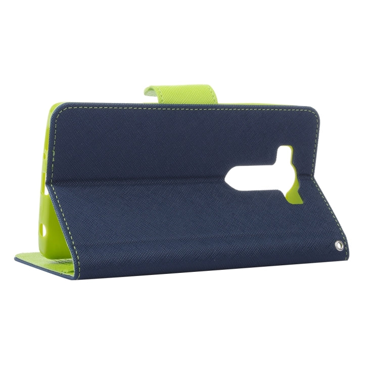 Cross Texture Horizontal Flip Leather Case with Holder & Wallet & Card Slots for LG V10