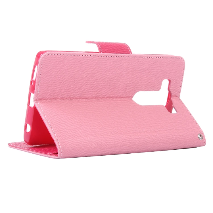 Cross Texture Horizontal Flip Leather Case with Holder & Wallet & Card Slots for LG V10