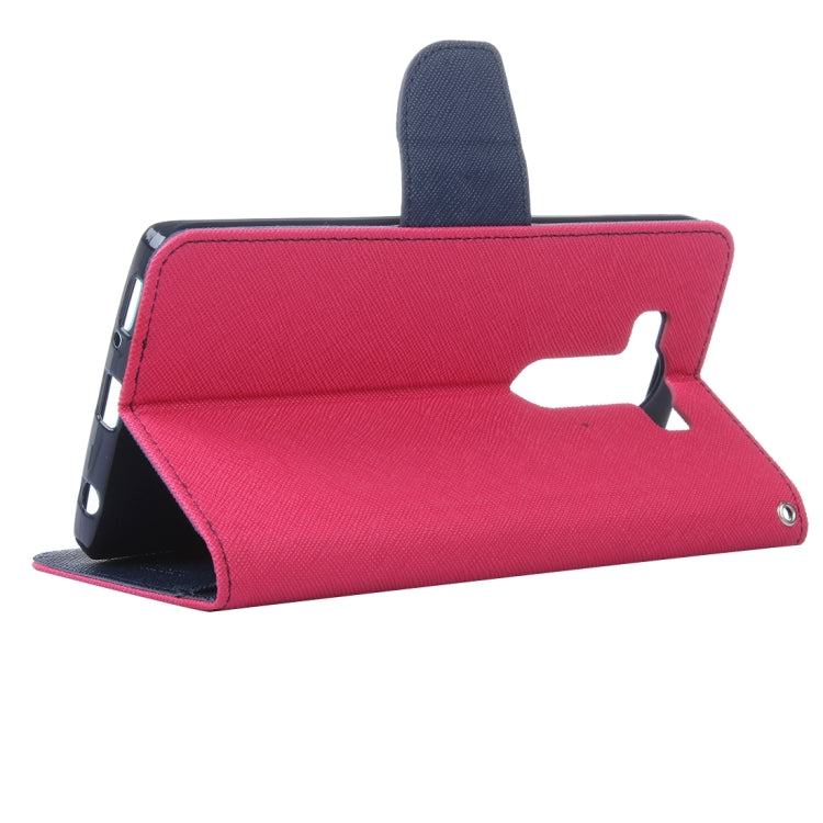 Cross Texture Horizontal Flip Leather Case with Holder & Wallet & Card Slots for LG V10