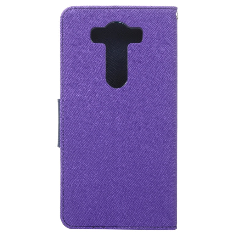 Cross Texture Horizontal Flip Leather Case with Holder & Wallet & Card Slots for LG V10