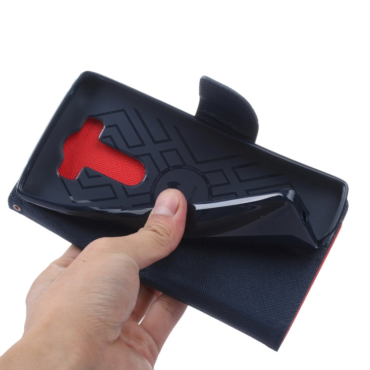 Cross Texture Horizontal Flip Leather Case with Holder & Wallet & Card Slots for LG V10