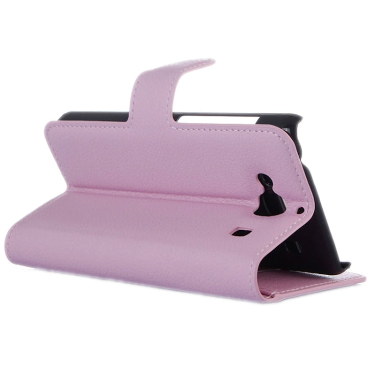 Litchi Texture Horizontal Flip Leather Case with Card Slots & Holder & Wallet for Xiaomi Redmi 2