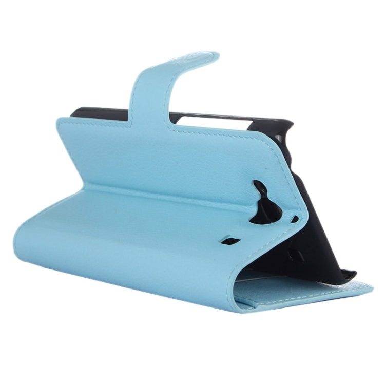 Litchi Texture Horizontal Flip Leather Case with Card Slots & Holder & Wallet for Xiaomi Redmi 2