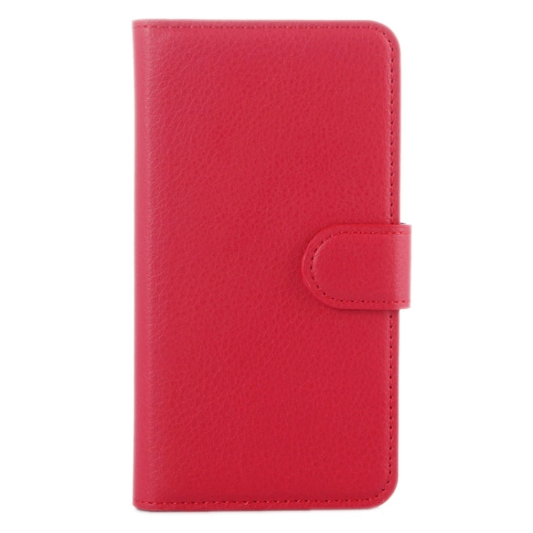 Litchi Texture Horizontal Flip Leather Case with Card Slots & Holder & Wallet for Xiaomi Redmi 2