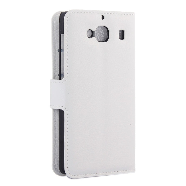 Litchi Texture Horizontal Flip Leather Case with Card Slots & Holder & Wallet for Xiaomi Redmi 2
