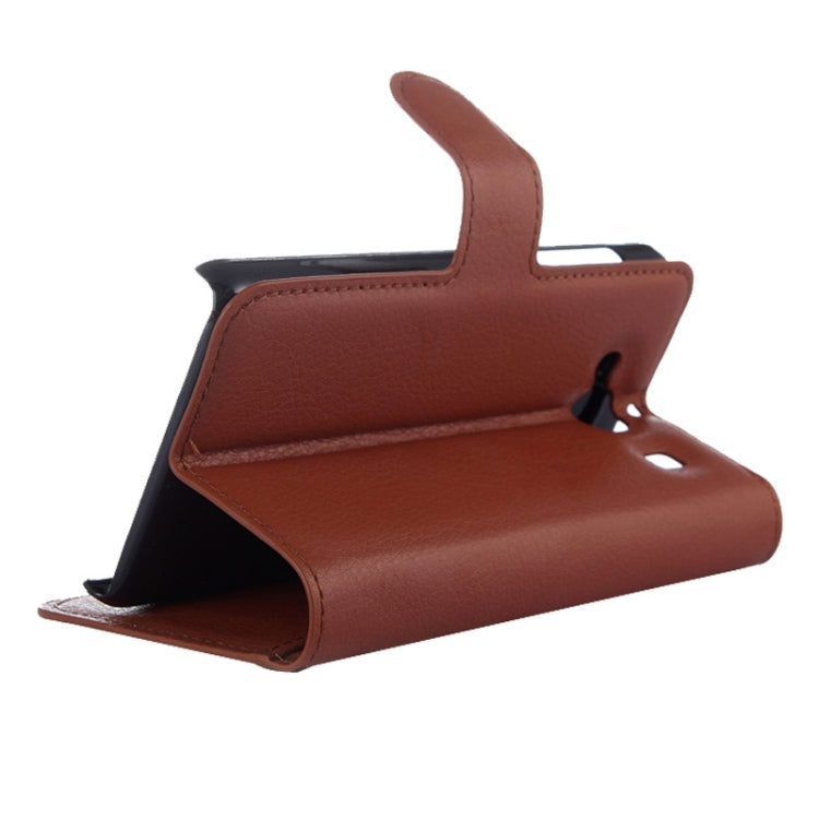 Litchi Texture Horizontal Flip Leather Case with Card Slots & Holder & Wallet for Xiaomi Redmi 2