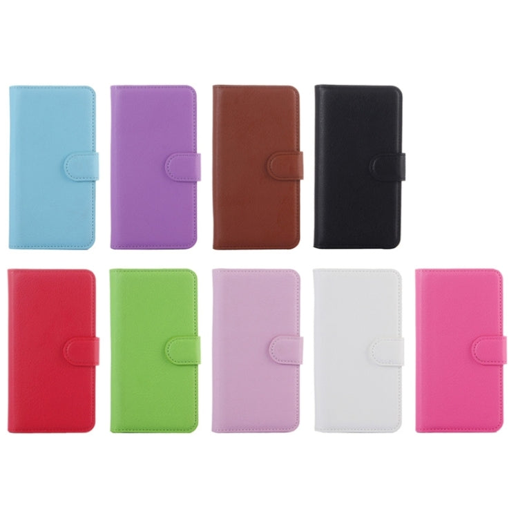Litchi Texture Horizontal Flip Leather Case with Card Slots & Holder & Wallet for Xiaomi Redmi 2
