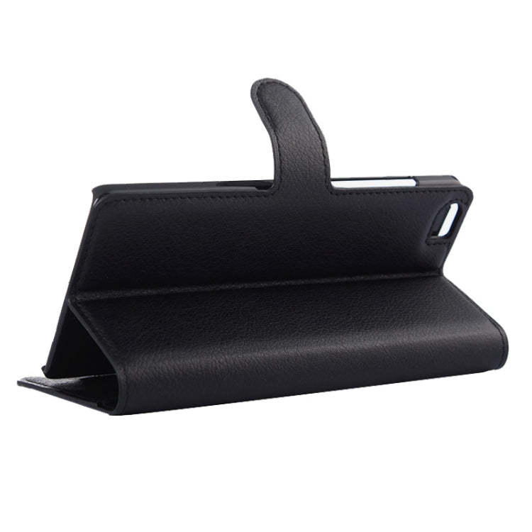 Litchi Texture Horizontal Flip Leather Case with Card Slots & Holder & Wallet for Xiaomi Mi Note