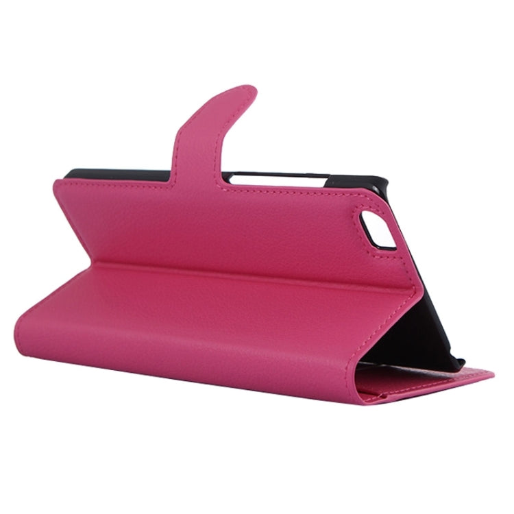 Litchi Texture Horizontal Flip Leather Case with Card Slots & Holder & Wallet for Xiaomi Mi Note