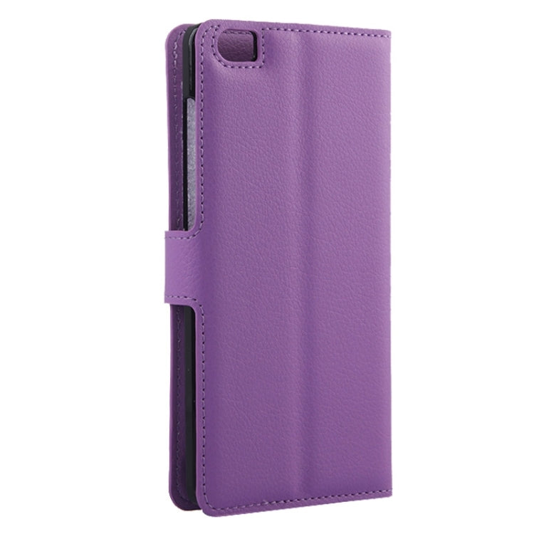 Litchi Texture Horizontal Flip Leather Case with Card Slots & Holder & Wallet for Xiaomi Mi Note